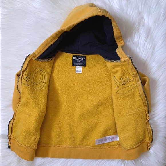 OshKosh B’gosh Logo Fleece Lined Hoodie - Picture 2 of 3